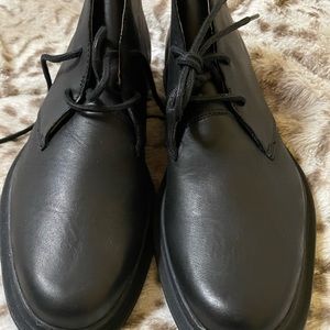 Mens Sorel Ace Chukka Waterproof leather Black Mens 8.5